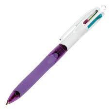 BOLIGRAFO BIC 4 COLORES FASHION GRIP