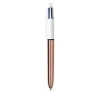 BOLIGRAFO BIC 4 COLORES ROSE GOLD