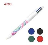 BOLIGRAFO BIC 4 COLORES TIE DYE PASTEL