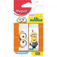 BLISTER 2 GOMAS DE BORRAR MINIONS