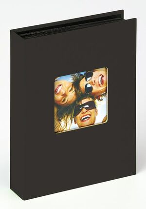 ALBUM FOTOS FUN 60 FOTOS 10X15CM HOJAS NEGRAS