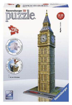 PUZZLE 3D BIG BEN BUILDING RAVENSBURGER