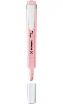 ROTULADOR FLOURESCENTE STABILO SWING COOL ROSA PASTEL