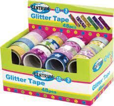 CINTA DECORADA ADHESIVA GLITTER