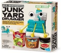JUEGO 4M JUNKYARD DRUMMER ROBOTICA
