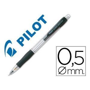 PORTAMINAS PILOT SUPER GRIP 0.5 NEGRO