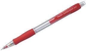 PORTAMINAS PILOT SUPER GRIP 0.5 ROJO