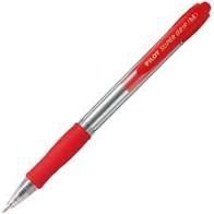 PILOT SUPER GRIP ROJO