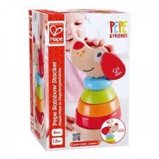 JUEGO HAPE APILABLE ARCOIRIS PEPE