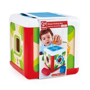 JUEGO HAPE CUBO CLASIFICADOR DE FORMAS Y COLORES