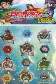 BEYBLADE METAL MASTERS STICKERS