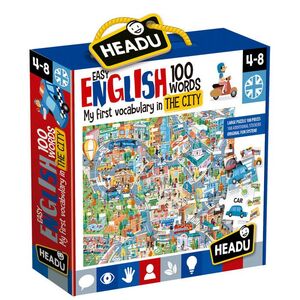JUEGO HEADU EASY ENGLISH 100 WORDS MY FIRST VOCABULARY ON THE CITY
