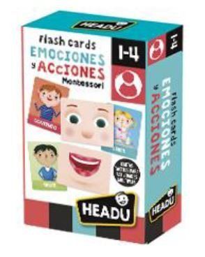 JUEGO HEADU EMOCIONES Y ACCIONES FLASH CARDS