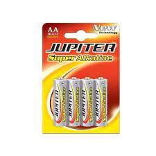 BLISTER 4 PILAS JUPITER ALCALINA AA