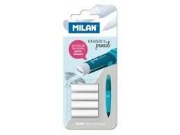 BLISTER RECAMBIO GOMA MILAN ERASER&PENCIL CAPSULE