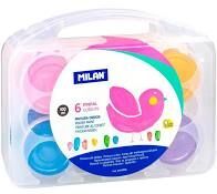 CAJA PINTURA DE DEDOS 100ML 6 COLORES METALICOS