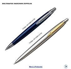 BOLIGRAFO INOXCROM ZEPPELIN FLASH AZUL