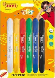 MAQUILLAJE JOVI TWIST BLISTER 6 COLORES SURTIDOS