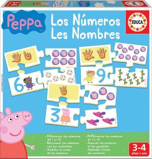 JUEGO EDUCA APRENDO LOS NUMEROS PEPPA PIG