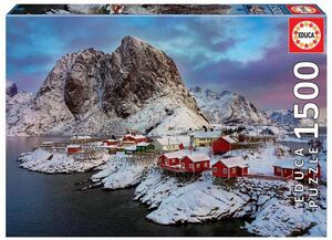 PUZZLE EDUCA 1500 PIEZAS ISLAS LOFOTEN NORUEGA