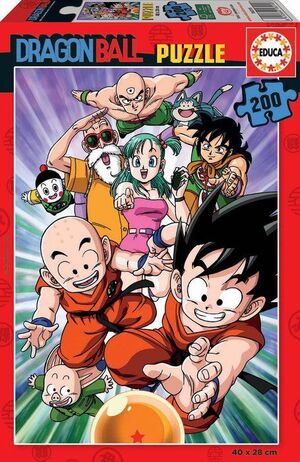 PUZZLE EDUCA 200 PIEZAS DRAGON BALL