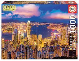 PUZZLE EDUCA 1000 PIEZAS NEON HONG KONG