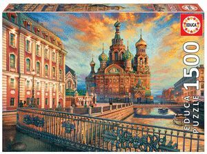 PUZZLE EDUCA 1500 PIEZAS SAN PETERSBURGO