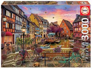 PUZZLE EDUCA 3000 PIEZAS COLMAR FRANCIA
