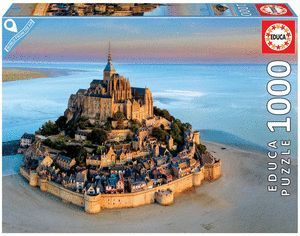 PUZZLE EDUCA 1000 PIEZAS MONT SAINT MICHEL DESDE EL AIRE