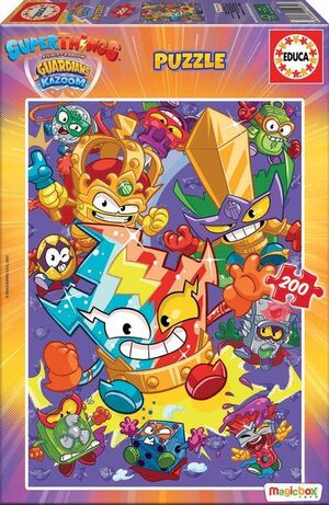 PUZZLE EDUCA 200 PIEZAS SUPERTHINGS