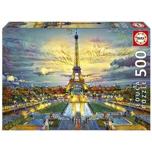 PUZZLE EDUCA 500 PIEZAS TORRE EIFFEL