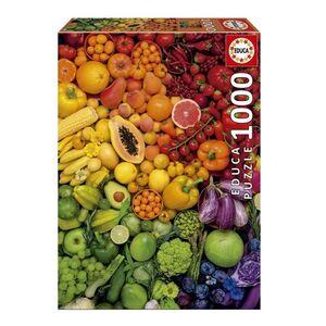 PUZZLE EDUCA 1000 PIEZAS VITAMINAS COLORIDAS