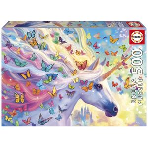 PUZZLE EDUCA 500 PIEZAS UNICORNIO ARCOIRIS
