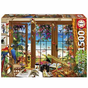 PUZZLE EDUCA 1500 PIEZAS VENTANA DEL OBSERVADOR DE AVES