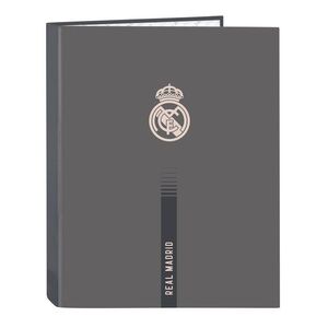 CARPETA CARTON FOLIO 4 ANILLAS MIXTAS REAL MADRID 3ª EQUIP.