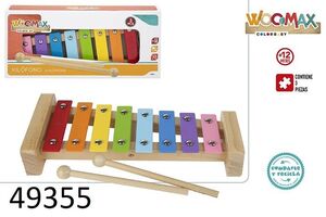 WOOMAX-XILOFONO MADERA 12M