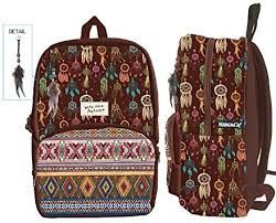 MOCHILA KATAKRACK HIPPIE BOHO MARRON