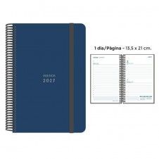 AGENDA SENFORT 2027 13,5X21 D/P UNICOL AZUL