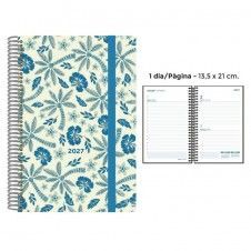 AGENDA SENFORT 2027 13,5X21 D/P PALMERA AZUL