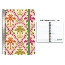 AGENDA SENFORT 2027 13,5X21 D/P PALMERA COLOR