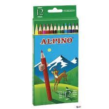 CAJA LAPICES ALPINO 12 COLORES