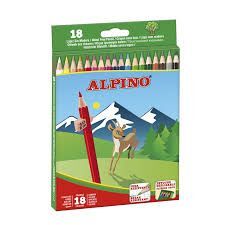 CAJA LAPICES ALPINO 18 COLORES