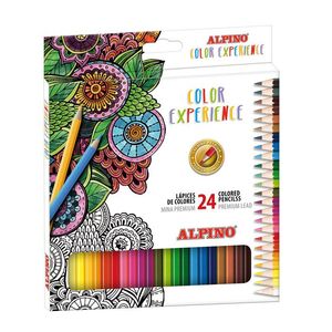 CAJA 24 LAPICES DE COLORES ALPINO COLOR EXPERIENCE