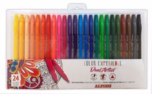 ROTULADOR ALPINO DUAL ARTIST COLOR EXPERIENCE 24 COLORES SURTIDOS