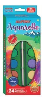 ACUARELA ALPINO 24 COLORES