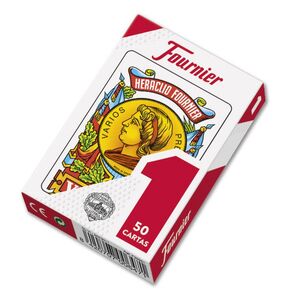 BARAJA 50 CARTAS ESPAÑOLA CON CAJA CARTON