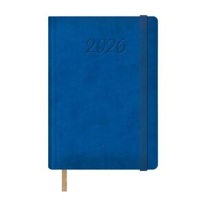 AGENDA ANUAL SAMBA DÍA PÁGINA 15 X 21 CM  AZUL