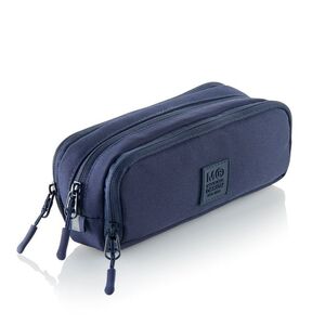 PORTATODO RECICLADO TRIPLE CON ORGANIZADOR RAW MARINO
