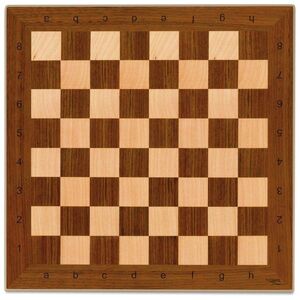TABLERO AJEDREZ MADERA 40 X 40 CM