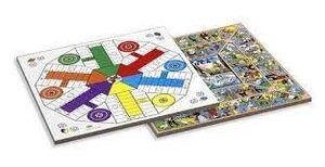 TABLERO MADERA PARCHIS/OCA 6 JUGADORES